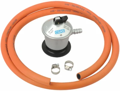 Régulateur de gaz GPL Jumbo basse pression avec tuyau (C20G56D30)