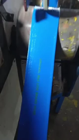 Tuyau plat en PVC bleu et orange, tuyau pour l'irrigation
