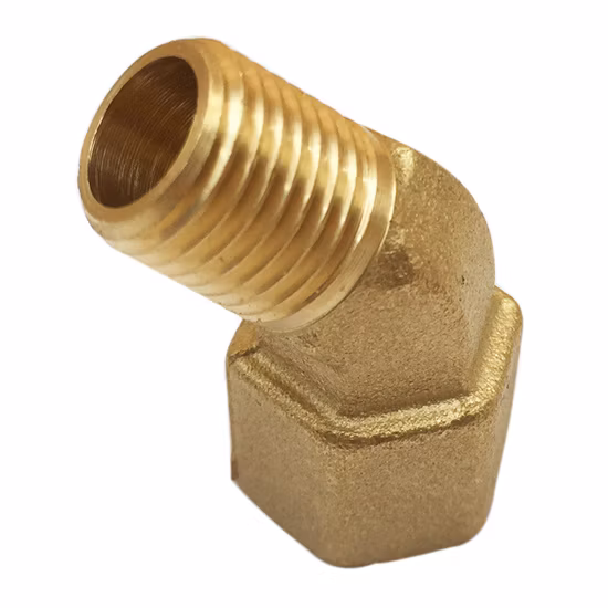 Adaptateur de coude de gaz en laiton, meilleure vente, Durable, adaptateur de Propane