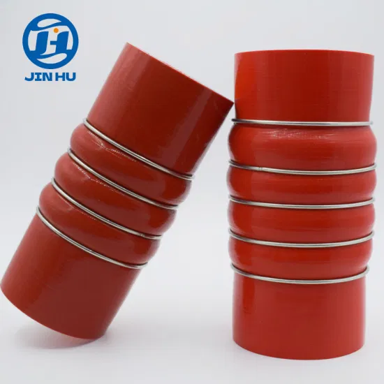Jinhu couleur usine personnalisée tuyau de voiture système de refroidissement radiateur en caoutchouc silicone tuyau de radiateur (OEM)